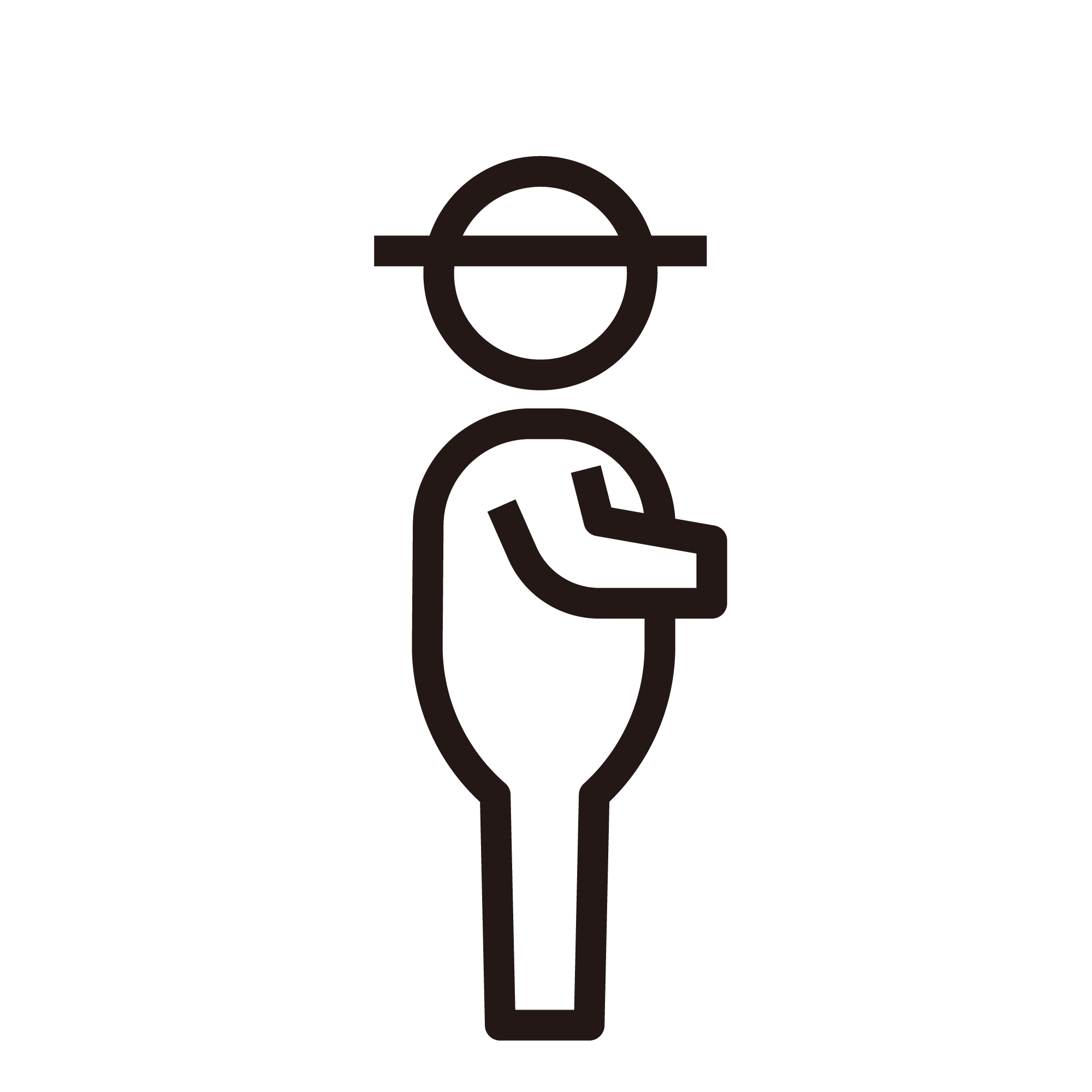 小さく前にならえ