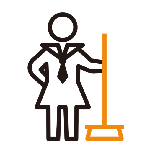 掃除してよと注意する人