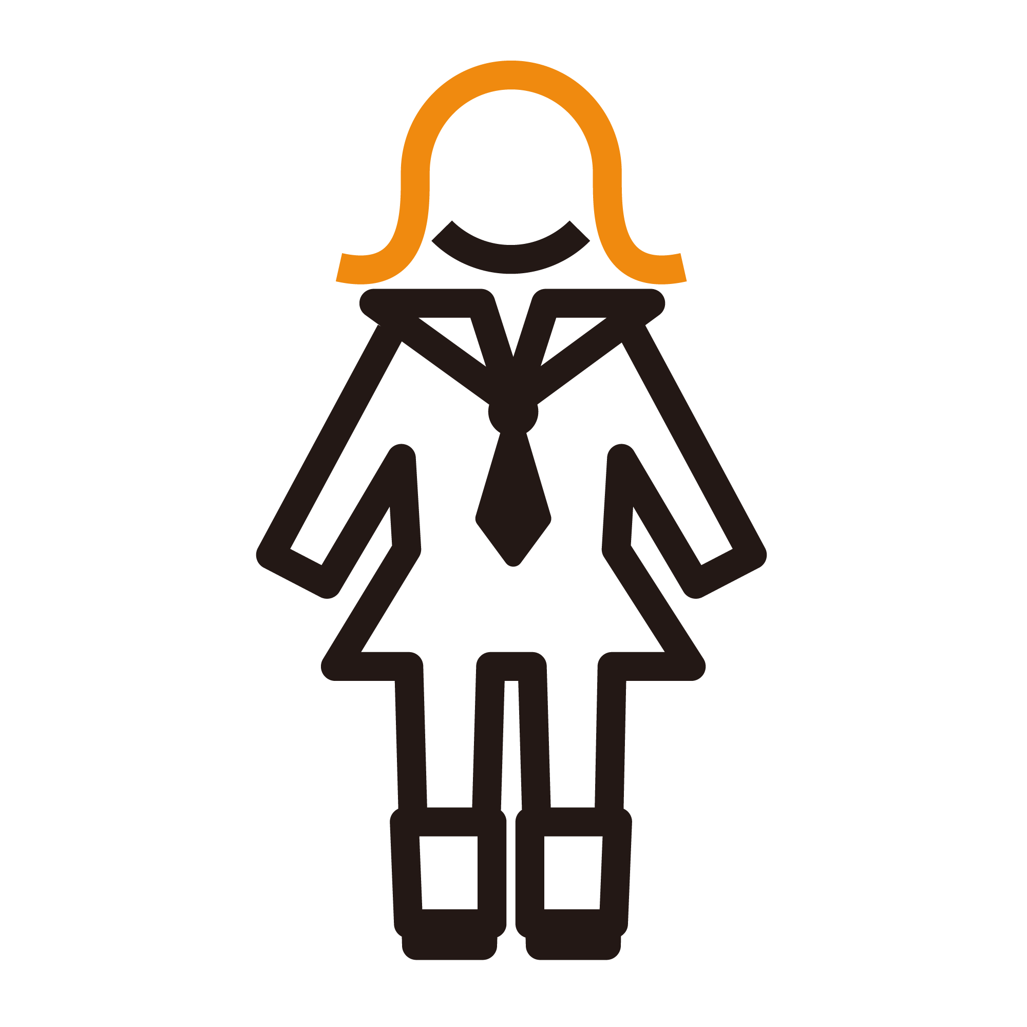 セーラー服のギャル