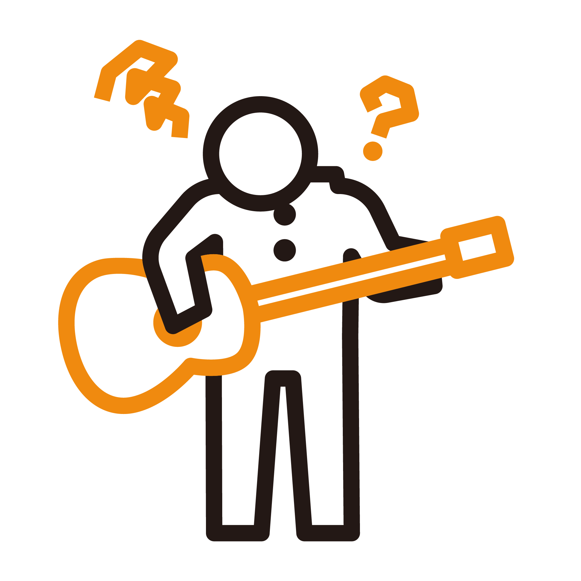 ギターを挫折しそうな人