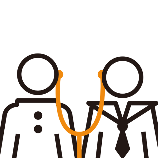 イヤホンを男女で共有する