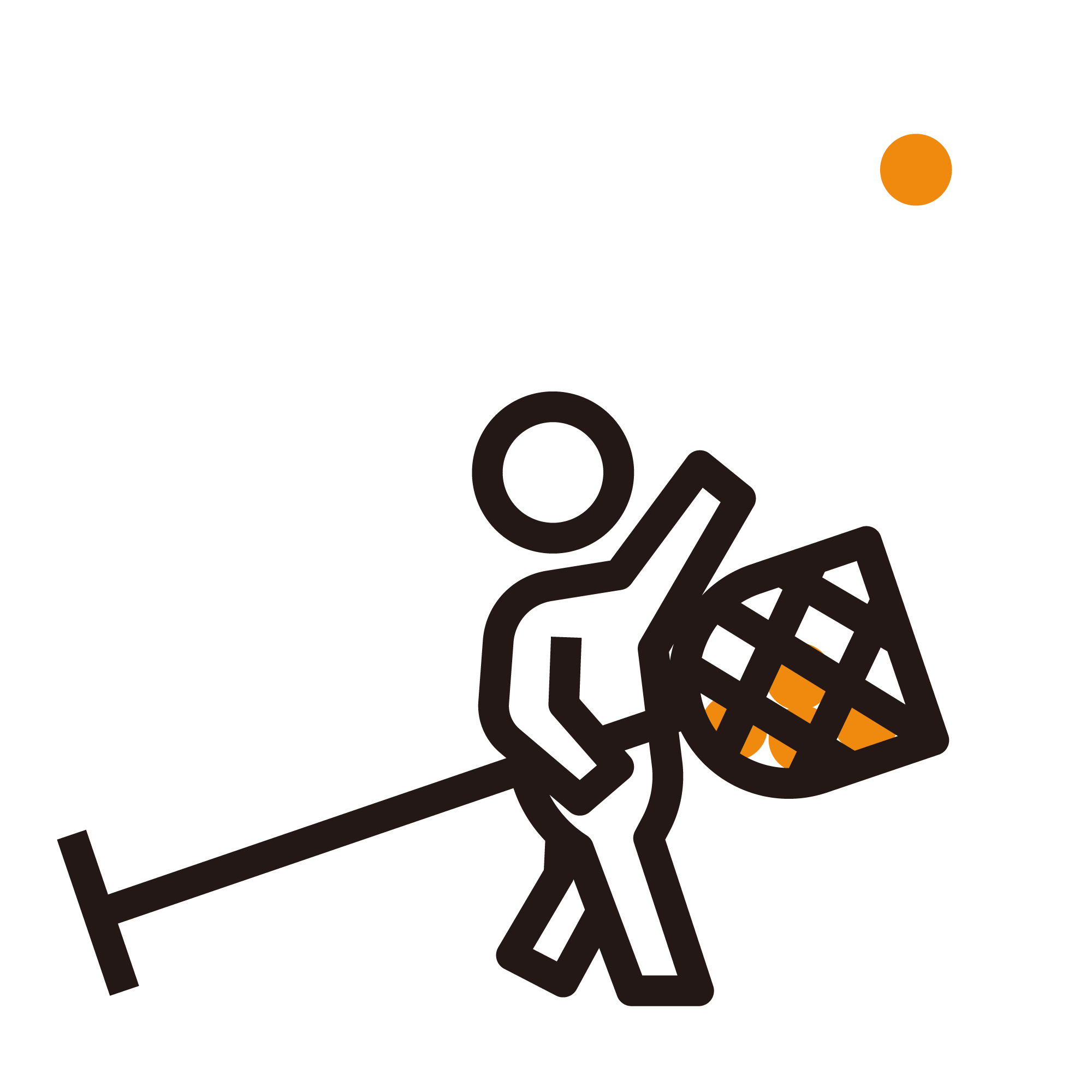 玉入れの球の数をカウントする人