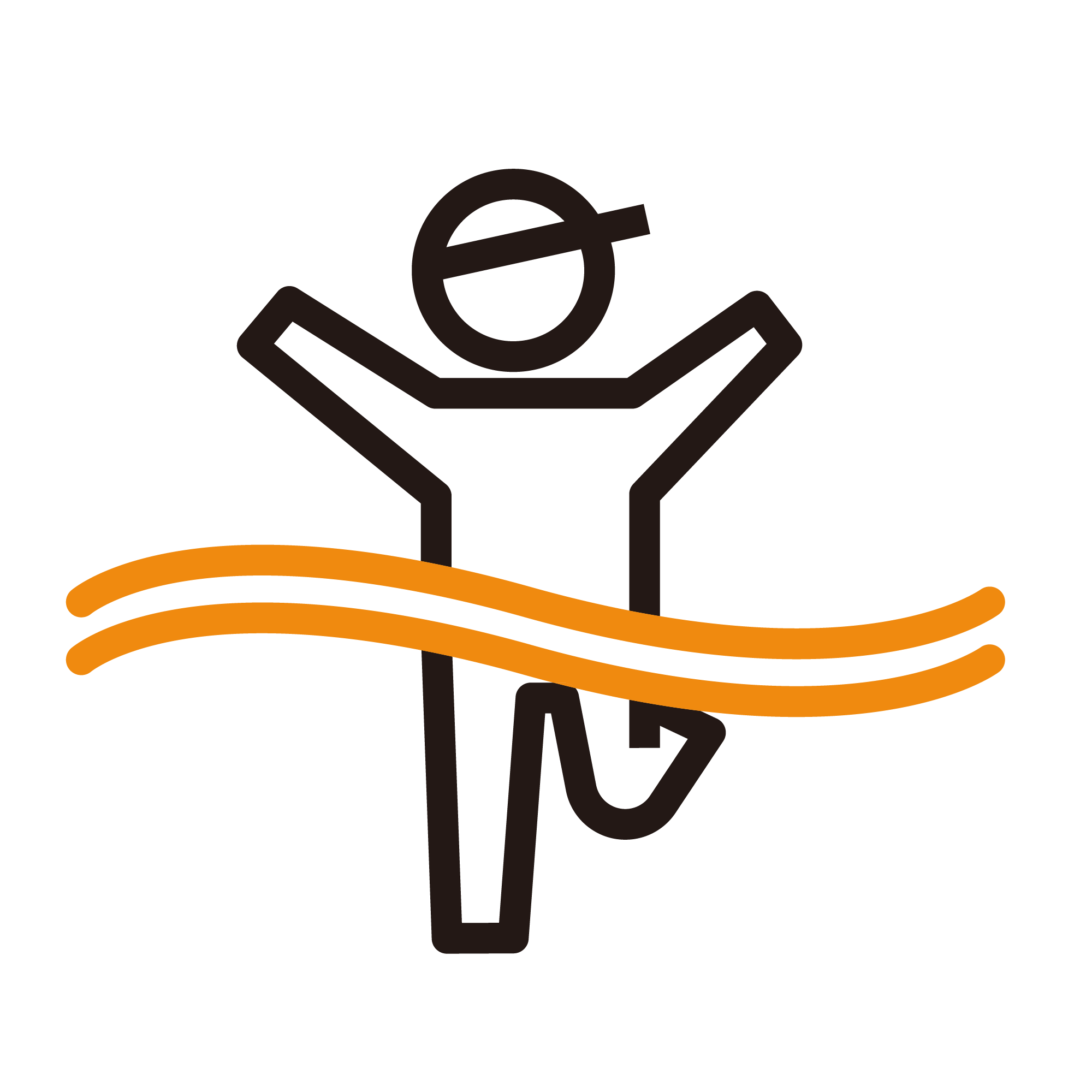 ゴールする瞬間