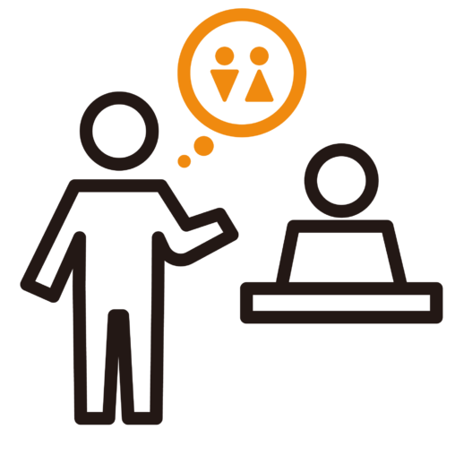 連れションの誘い