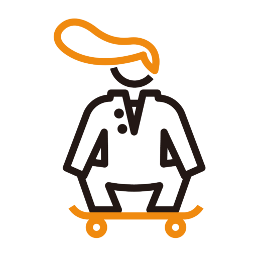 ヤンキーがスケボーに乗る