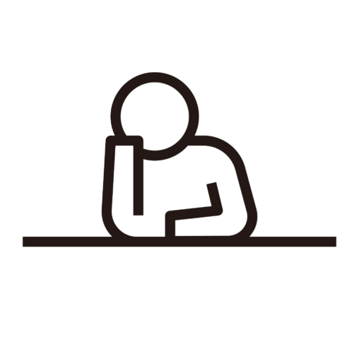 物思いにふける人