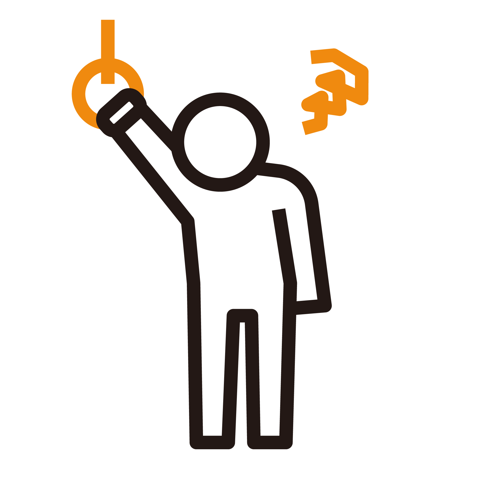 体調不良in電車