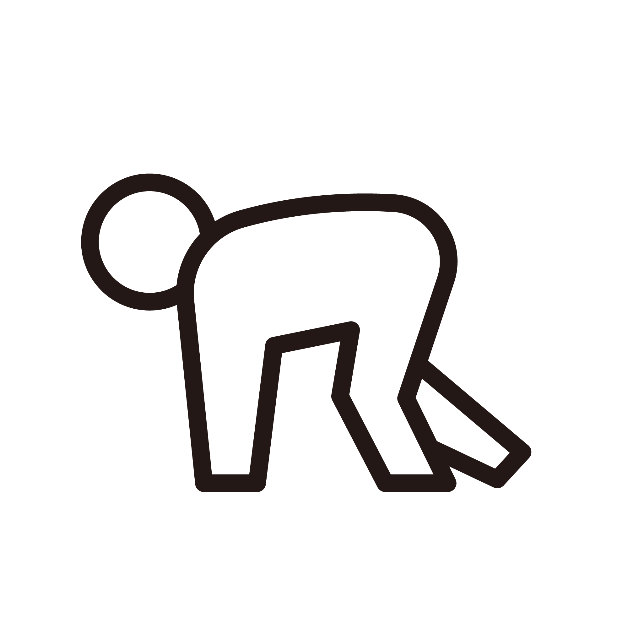 クラウチングスタート