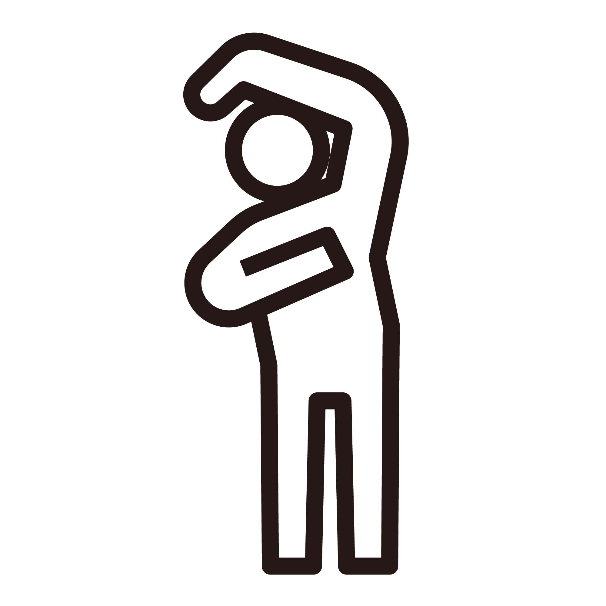 ハートマークを作る2（右）