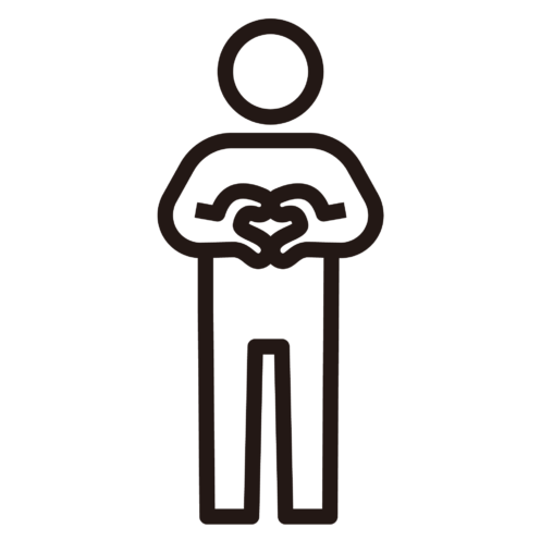 ハートマークを作る3