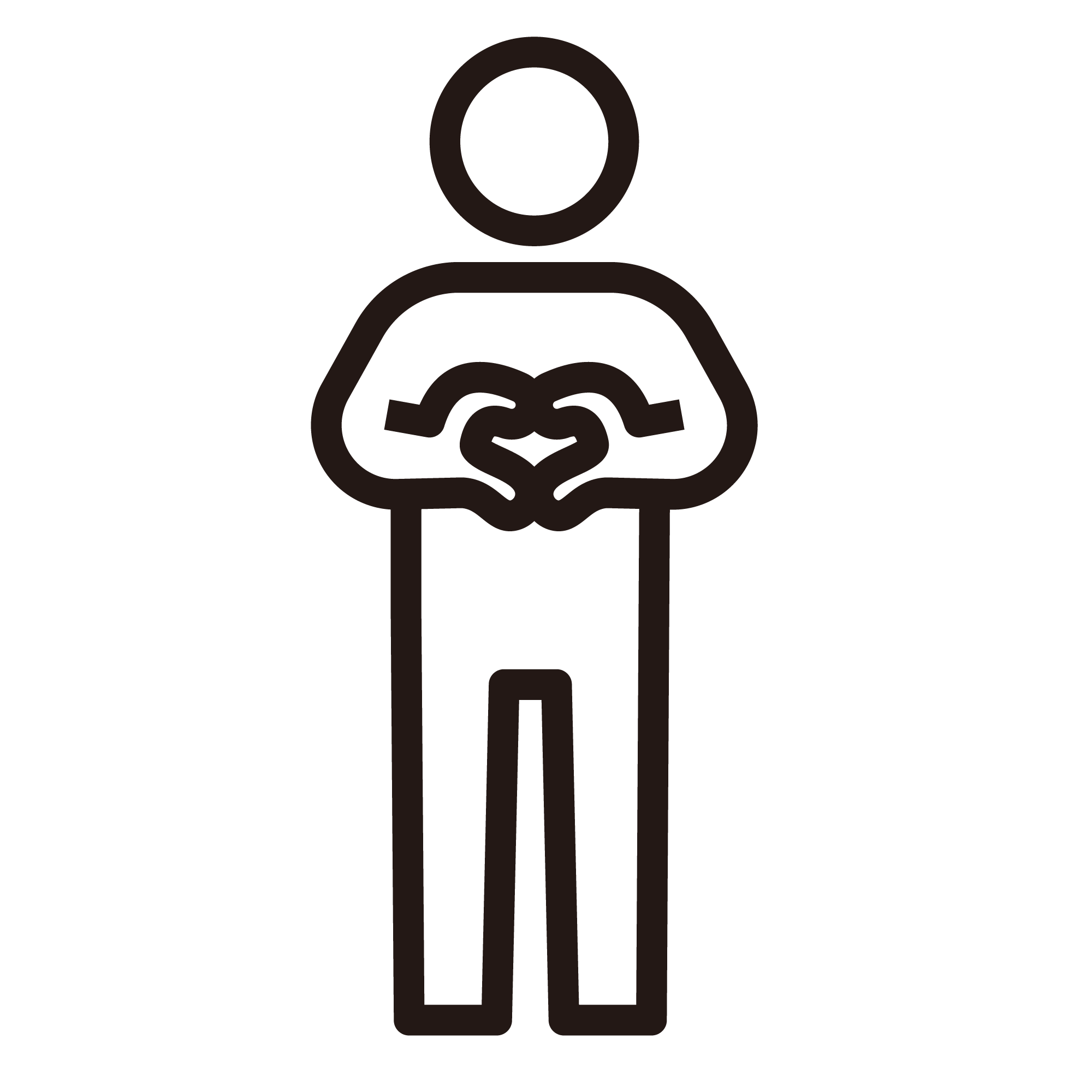 ハートマークを作る3