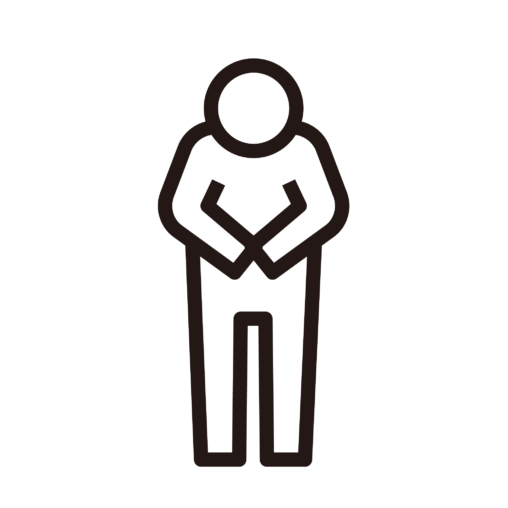 お辞儀（正面）