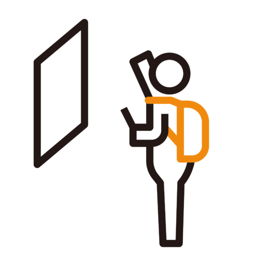 合格発表で喜ぶ