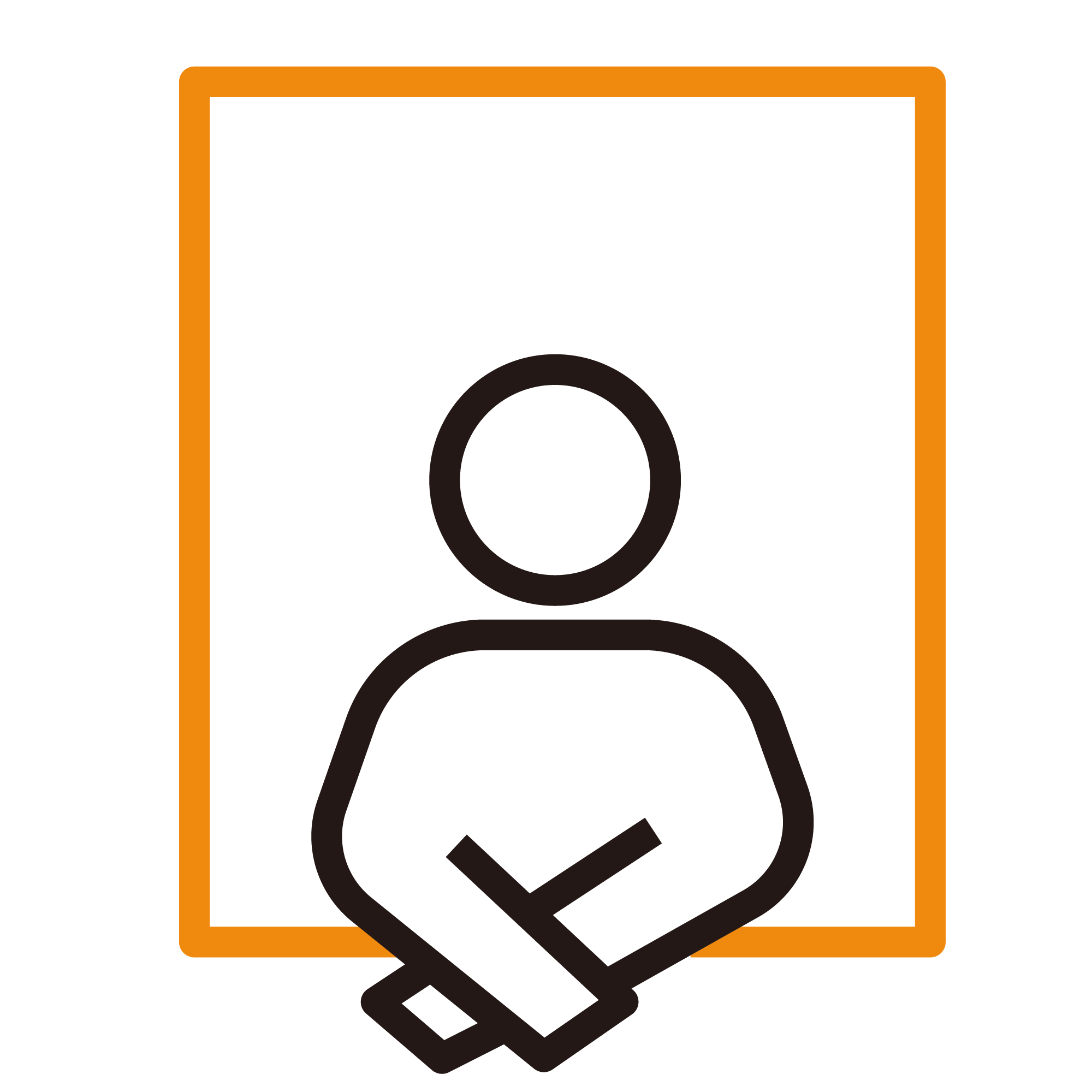 モナリザの真似