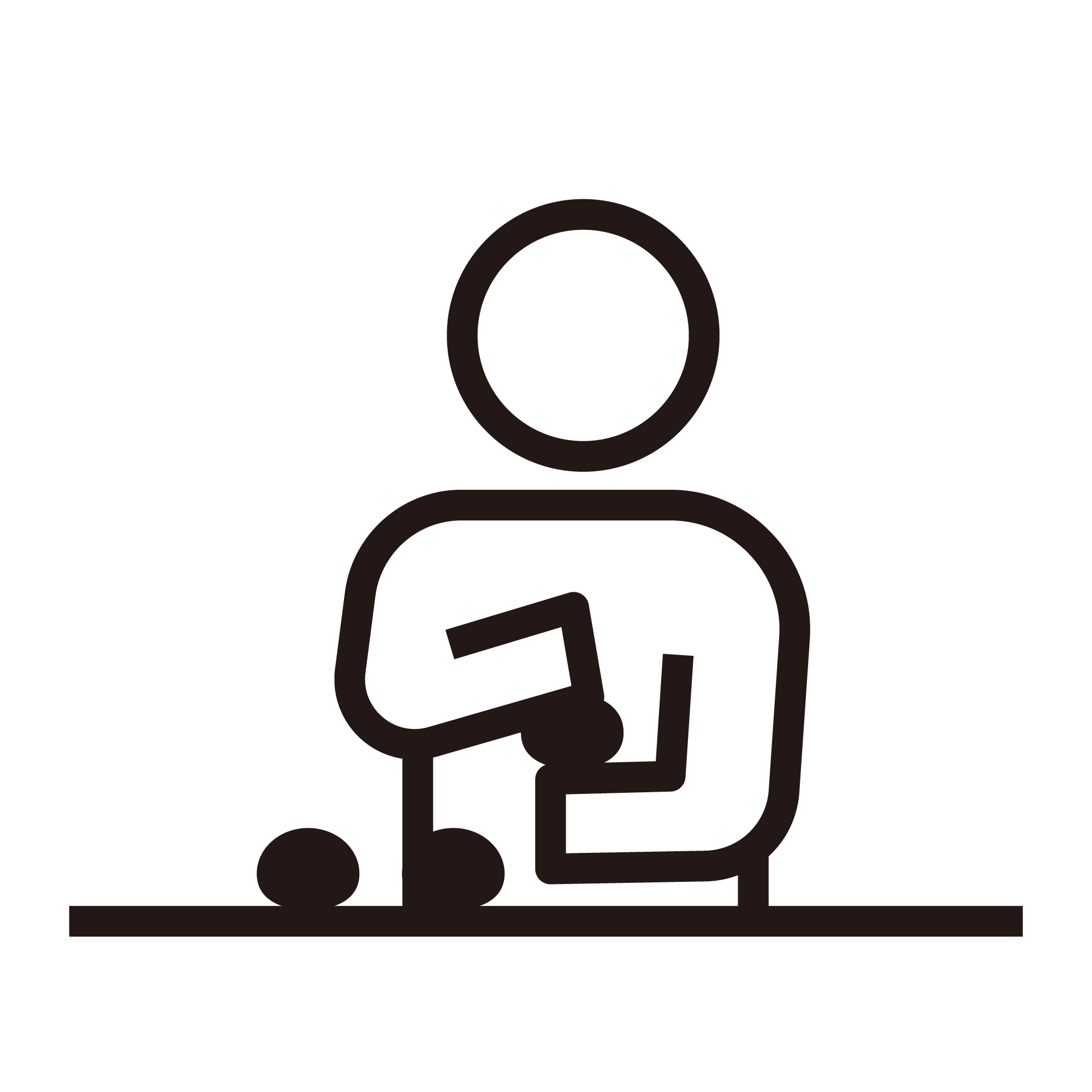 泥団子を丸める