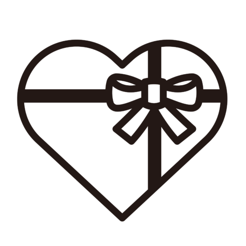 ハートのチョコ