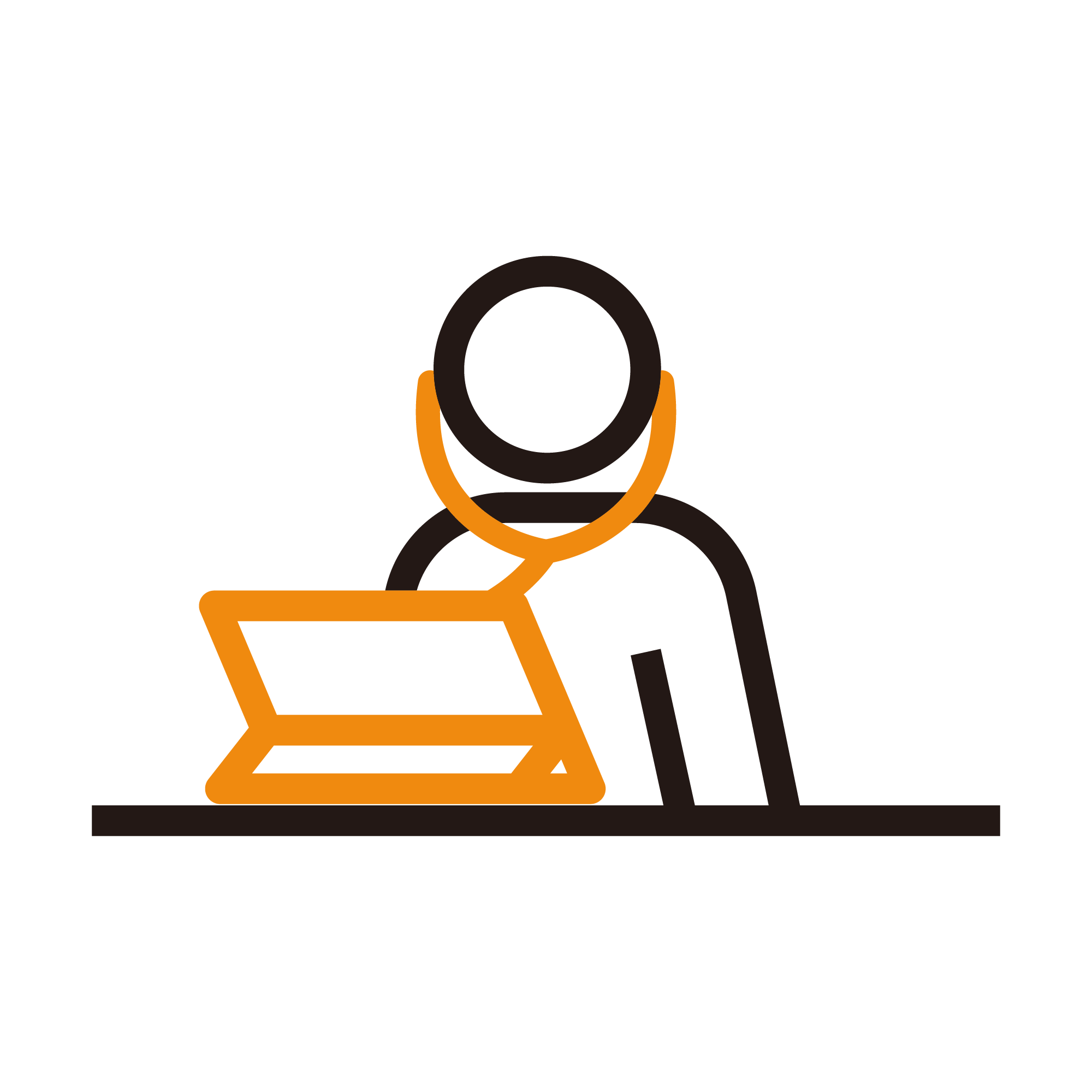 タブレットを見る（イヤホン）