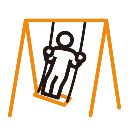 ブランコ(立ち漕ぎ)